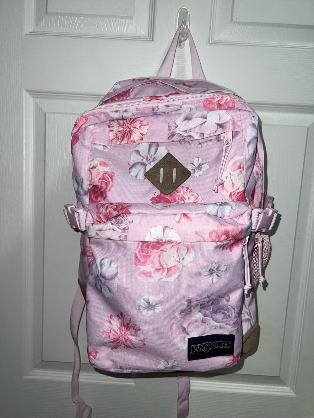Jansport Pink Floral Backpack